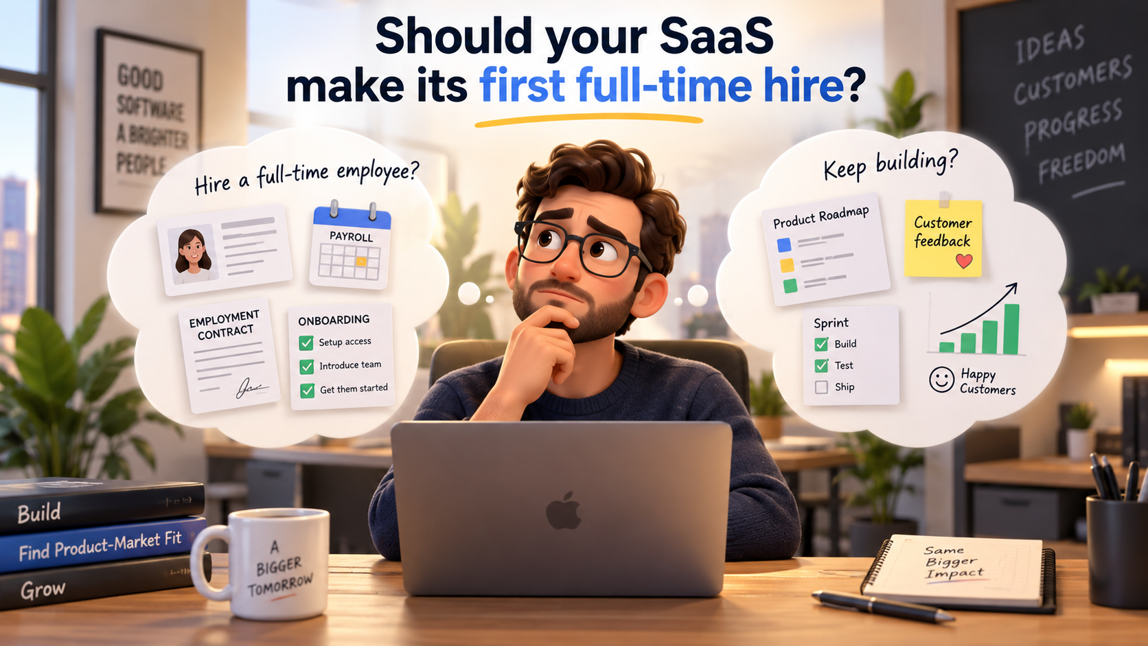 Should your SaaS make its first full-time hire?